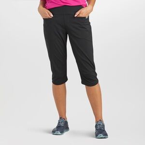 Outdoor Research Zendo Lightweight Hiking Shorts Capris in Black Womens Small‎